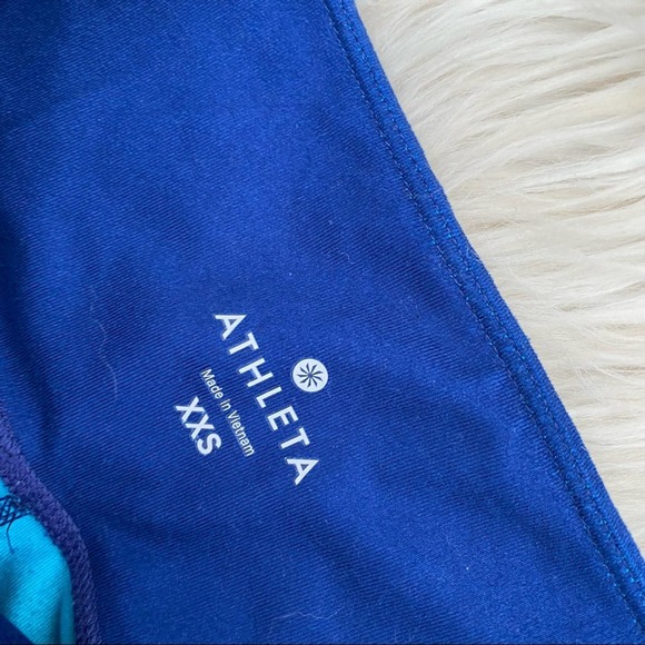 Athleta blue ombré leggings XXS - Picture 3 of 6